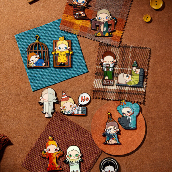 POP MART Zsiga We All Are Kids Series-Fridge Magnet Badge Blind Box