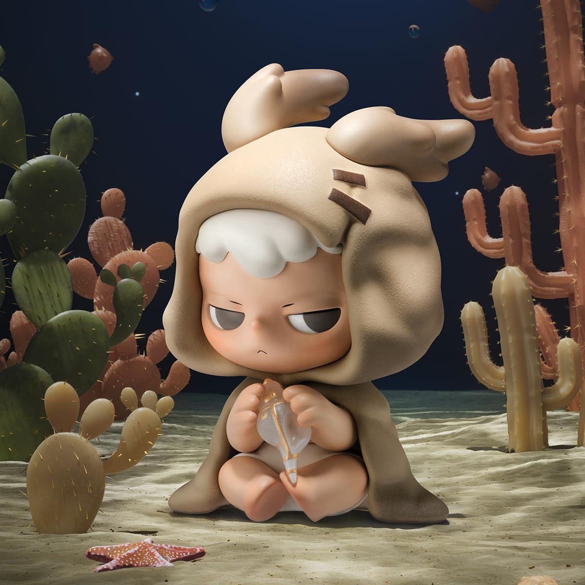 POP MART Kubo City of Sunset Series Blind Box Figures, Random Design Action Figures Collectible Toys Home Decorations, Holiday Birthday Gifts for Girls and Boys, Single Box