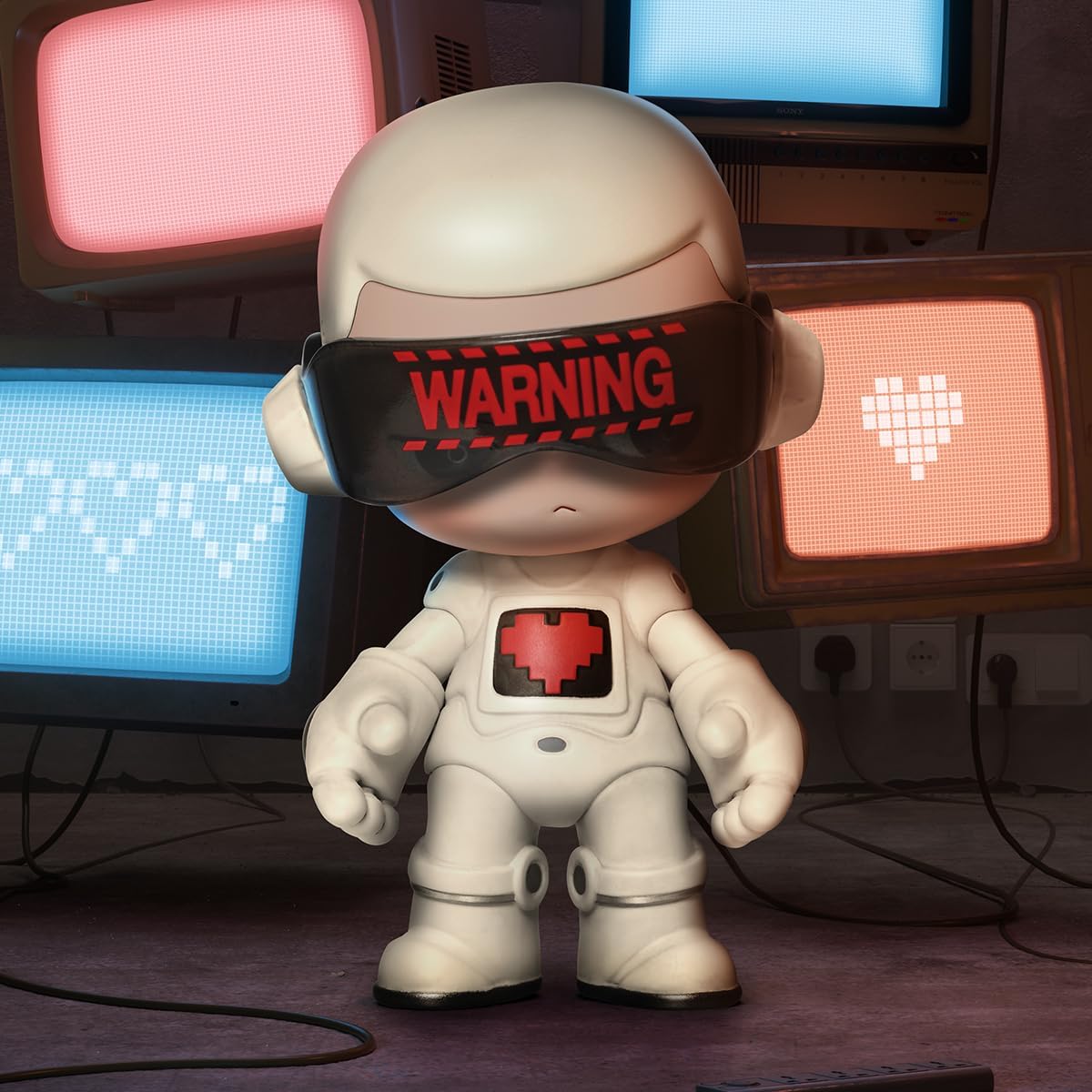 POP MART Kubo City of Sunset Series Blind Box Figures, Random Design Action Figures Collectible Toys Home Decorations, Holiday Birthday Gifts for Girls and Boys, Single Box