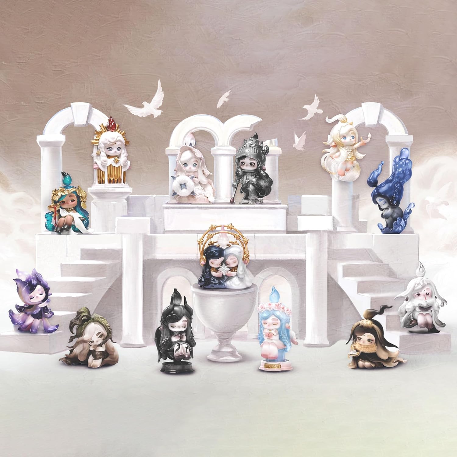 POP MART Chaka Candle Whisper Series Blind Box Figures, Collectible Toys Home Decorations, Holiday Birthday Gifts for Girls and Boys, Single Box