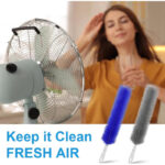 Flexible Microfiber Fan Duster Brushes – Reusable Cleaning Tools for Blades. Vents & Blinds - Image 3