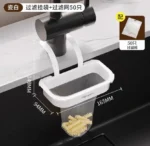 ✨🔥 Limited Time Offer!! ➜ Now Only $15.95💥 Totally Worth It! ✨🧽 Disposable Sink Strainer Net – Kitchen Food Waste Filter for Leftovers. Vegetables & Dishwashing 🍽️ (🎁 Free 50 Nets Included!) - Image 13